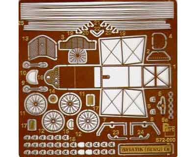 Przejdź do produktu PART S72090 - 1:72 Aviatik Berg D1