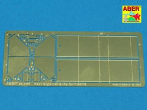 ABER 48A06 - 1:48 Rear large fuel tanks for T-34/76