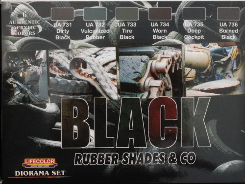 Przejdź do produktu LIFECOLOR CS 27 - Black Rubber Shades & Co