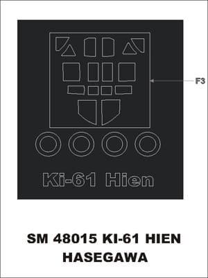 Przejdź do produktu MONTEX SM48015 - 1:48 Ki-61 Hien
