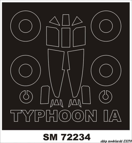 Przejdź do produktu MONTEX SM72234 - 1:72 Typhoon Ia