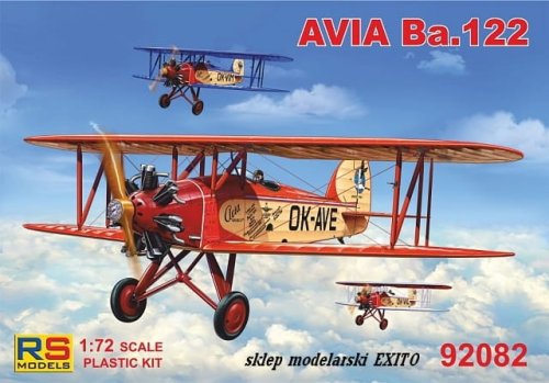 Przejdź do produktu RS MODELS 92082 - 1:72 Avia Ba.122