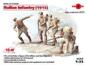 ICM 35687 - 1:35 Italian Infantry ( 1915 )