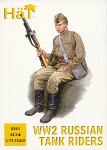 HAT 8263 - 1:72 WW2 Russian Tank Riders