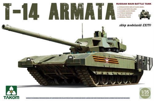 Przejdź do produktu TAKOM 2029 - 1:35 T-14 Armata Russian Main Battle Tank