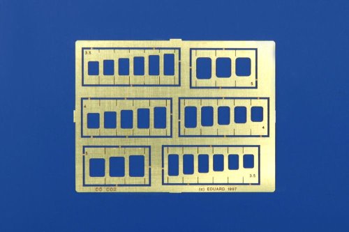 Przejdź do produktu EDUARD 00002 - Szablony fototrawione - owale i kwadraty