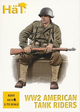 Przejdź do produktu HAT 8265 - 1:72 WW2 US Tank Riders