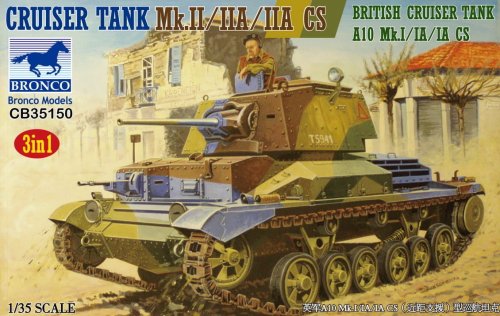 Przejdź do produktu BRONCO CB 35150 - 1:35 British Cruiser Tank Mk. II /IIA /IIA CS