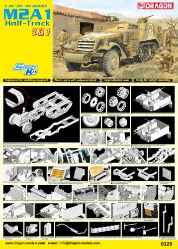 Przejdź do produktu DRAGON 6329 - 1:35 M2A1 Half-Track