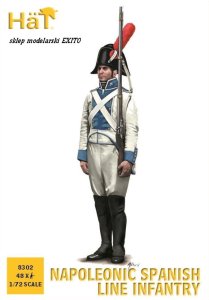 HAT 8302 - 1:72 Napoleonic Spanish Line Infantry