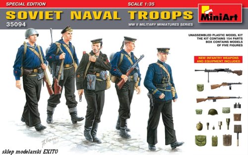 Przejdź do produktu MINIART 35094 - 1:35 Soviet Naval Troops - Special Edition
