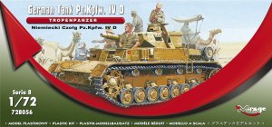 MIRAGE 728056 - 1:72 German Tank Pz.Kpfw. IV Ausf. D Tropenpanzer