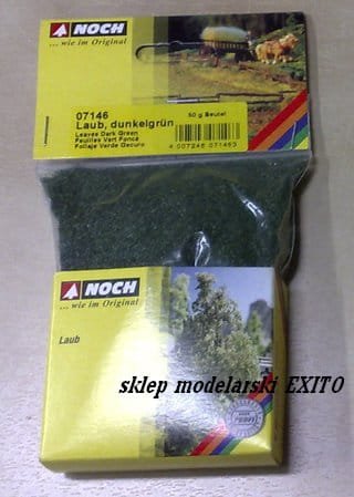 Przejdź do produktu NOCH 07146 - Leaves Dark Green - Posypka liście ciemna zieleń 50 g