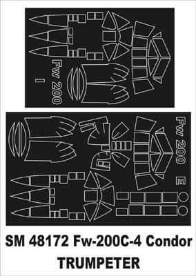 Przejdź do produktu MONTEX SM48172 - 1:48 Fw-200 C4 Condor