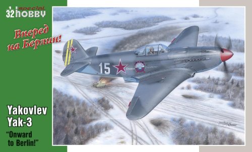 Przejdź do produktu SPECIAL HOBBY 32011 - 1:32 Yakovlev Yak-3 Onward to Berlin