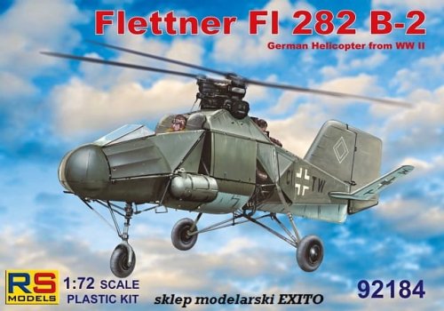 Przejdź do produktu RS MODELS 92184 - 1:72 Flettner Fl 282 B-2