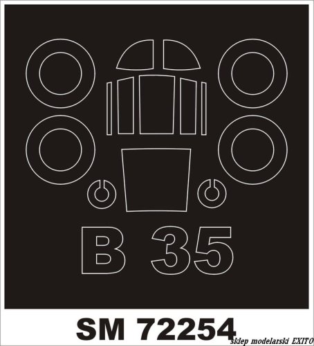 Przejdź do produktu MONTEX SM72254 - 1:72 Avia B-35