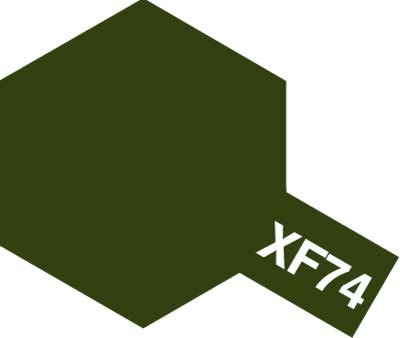 Przejdź do produktu TAMIYA 81774 XF-74 - Farba akrylowa Olive Drab (JGSDF) 10 ml