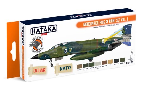 Przejdź do produktu HATAKA CS68 - Zestaw farb Modern Hellenic AF vol. 1