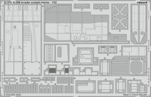 EDUARD 32970 - 1:32 A-26B Invader cockpit interior