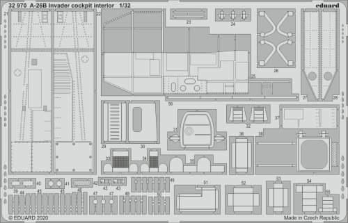 Przejdź do produktu EDUARD 32970 - 1:32 A-26B Invader cockpit interior