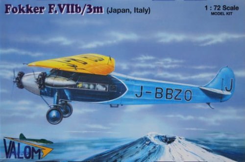 Przejdź do produktu VALOM 72071 - 1:72 Fokker F.VIIB/3m Japan, Italy