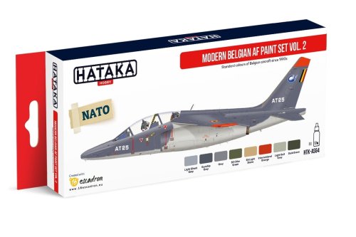 Przejdź do produktu HATAKA AS64 - Zestaw farb Modern Belgian AF vol. 2