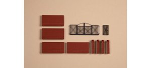 AUHAGEN 41622 H0 - Ogrodzenie