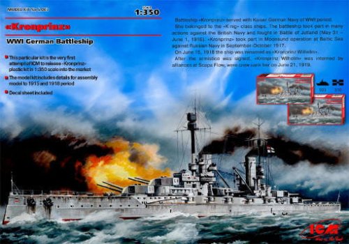 Przejdź do produktu ICM S.003 - 1:350 Kronprinz