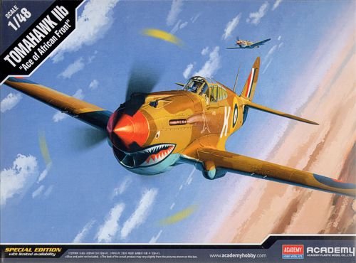 Przejdź do produktu ACADEMY 12235 - 1:48 Curtiss P-40C Tomahawk IIb - Ace of African Front