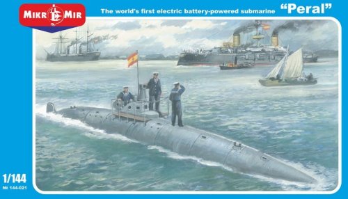 Przejdź do produktu MIKROMIR 144021 - 1:144 Peral Spanish submarine