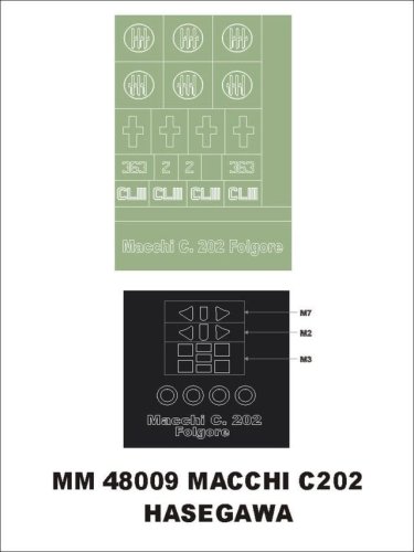 Przejdź do produktu MONTEX MM48009 - 1:48 Macchi C202 Folgore