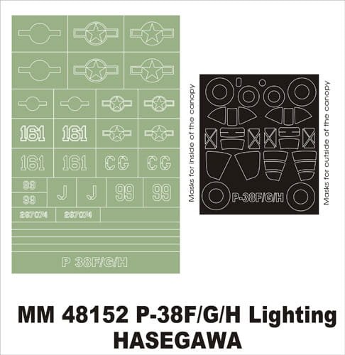 Przejdź do produktu MONTEX MM48152 - 1:48 P-38 F/G/H Lightning