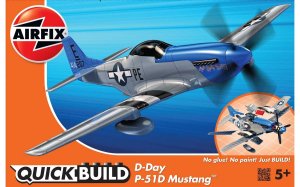 AIRFIX J6046 - D-Day P-51D Mustang - Quick Build