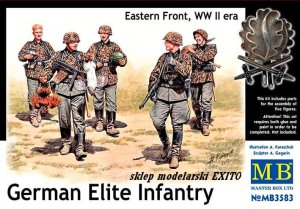 MASTER BOX 3583 - 1:35 German Elite Infantry - Eastern Front WW II