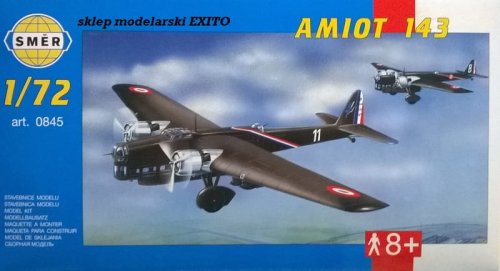 Przejdź do produktu SMER 0845 - 1:72 Amiot 143