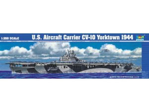 TRUMPETER 05603 - 1:350 U.S. Aircraft Carrier CV-10 Yorktown 1944