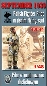 TORO MODEL 48F44 - 1:48 Wrzesień 1939 - Pilot w kombinezonie drelichowym