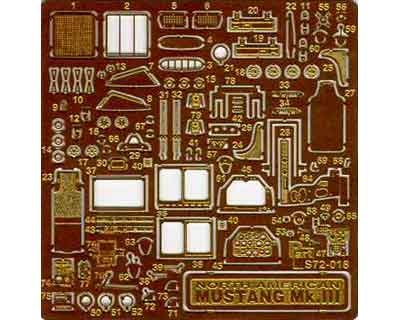 Przejdź do produktu PART S72018 - 1:72 P-51B/C Mustang