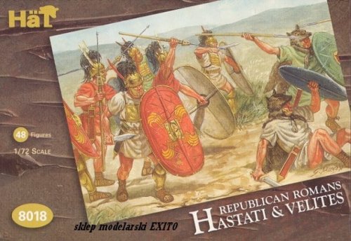 Przejdź do produktu HAT 8018 - 1:72 Republican Romans Hastati & Velites