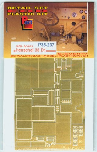 Przejdź do produktu PART P35237 - 1:35 Henschel 33 D1 side boxes