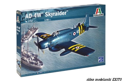 Przejdź do produktu ITALERI 2757 - 1:48 Douglas AD-4W Skyraider