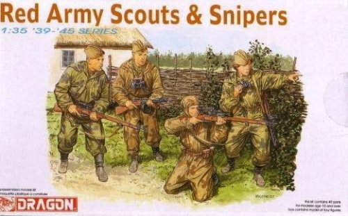 Przejdź do produktu DRAGON 6068 - 1:35 Red Army Scouts & Snipers