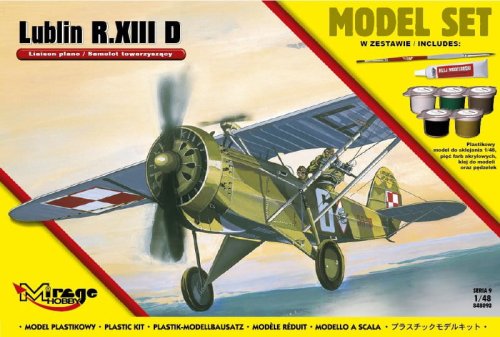 Przejdź do produktu MIRAGE 848093 - 1:48 Lublin R.XIII D - Model Set