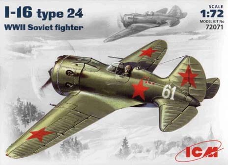 Przejdź do produktu ICM 72071 - 1:72 I-16 type 24, WWII Soviet Fighter
