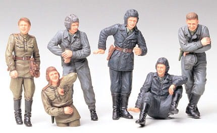 Przejdź do produktu TAMIYA 35214 - 1:35 Russian Army Tank Crew at Rest