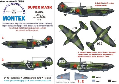 Przejdź do produktu MONTEX K48186 - 1:48 LaGG-3