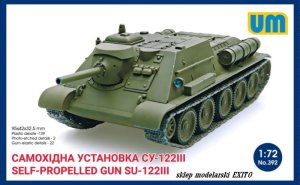 UNIMODELS 392 - 1:72 SU-122III self-propelled gun