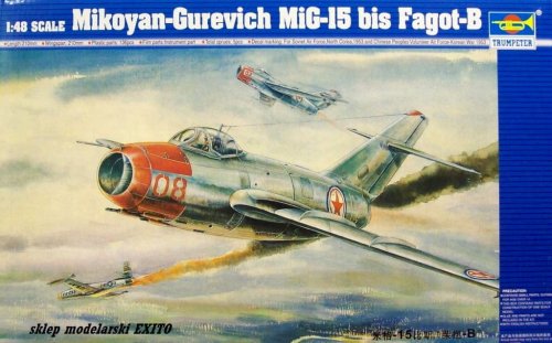 Przejdź do produktu TRUMPETER 02806 - 1:48 MIG-15 bis Fagot
