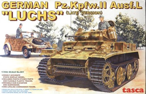 Przejdź do produktu ASUKA (TASCA) 35001 - 1:35 Pz.Kpfw. II Ausf.L Luchs (late version)